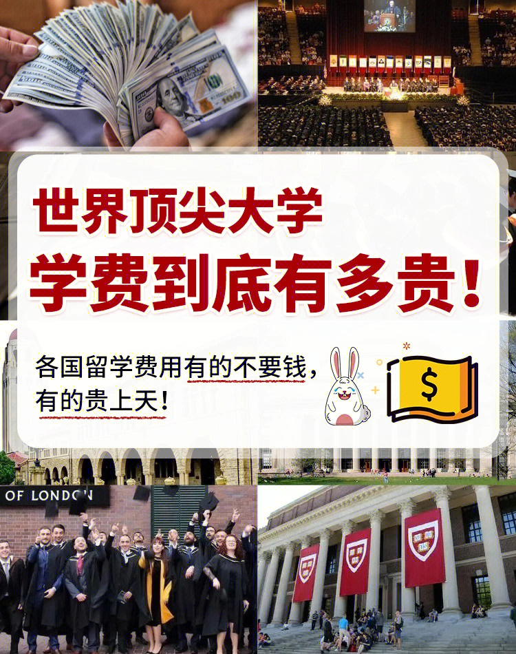 全球留学费用排名，全球留学费用排名榜