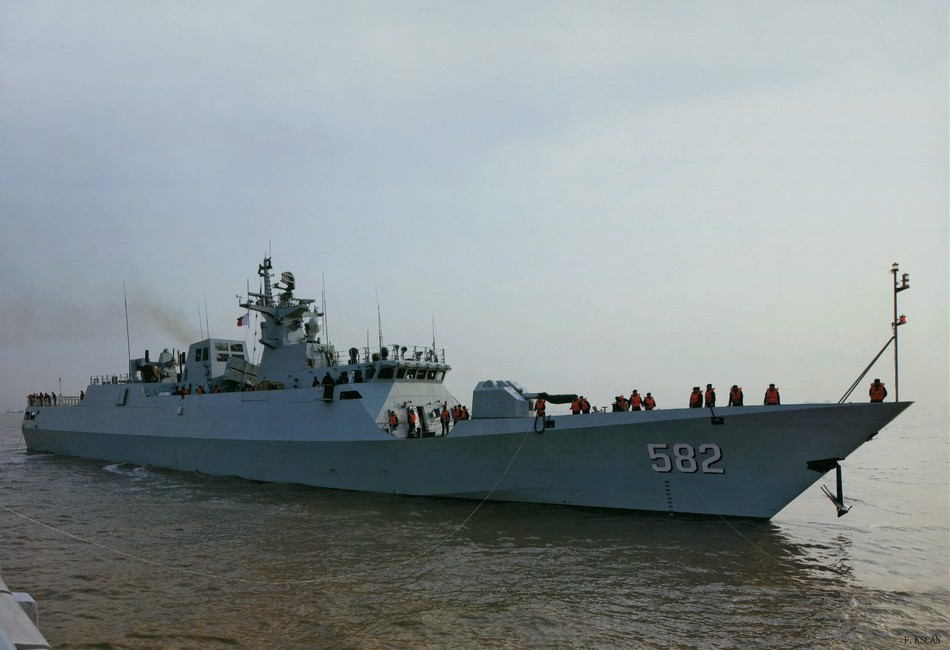 057型护卫舰，057型护卫舰模型