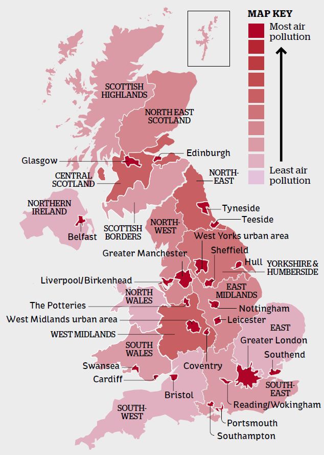 英国留学地图，英国留学主要城市