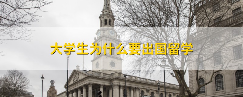 大学生出国留学，大学生出国留学的条件和要求