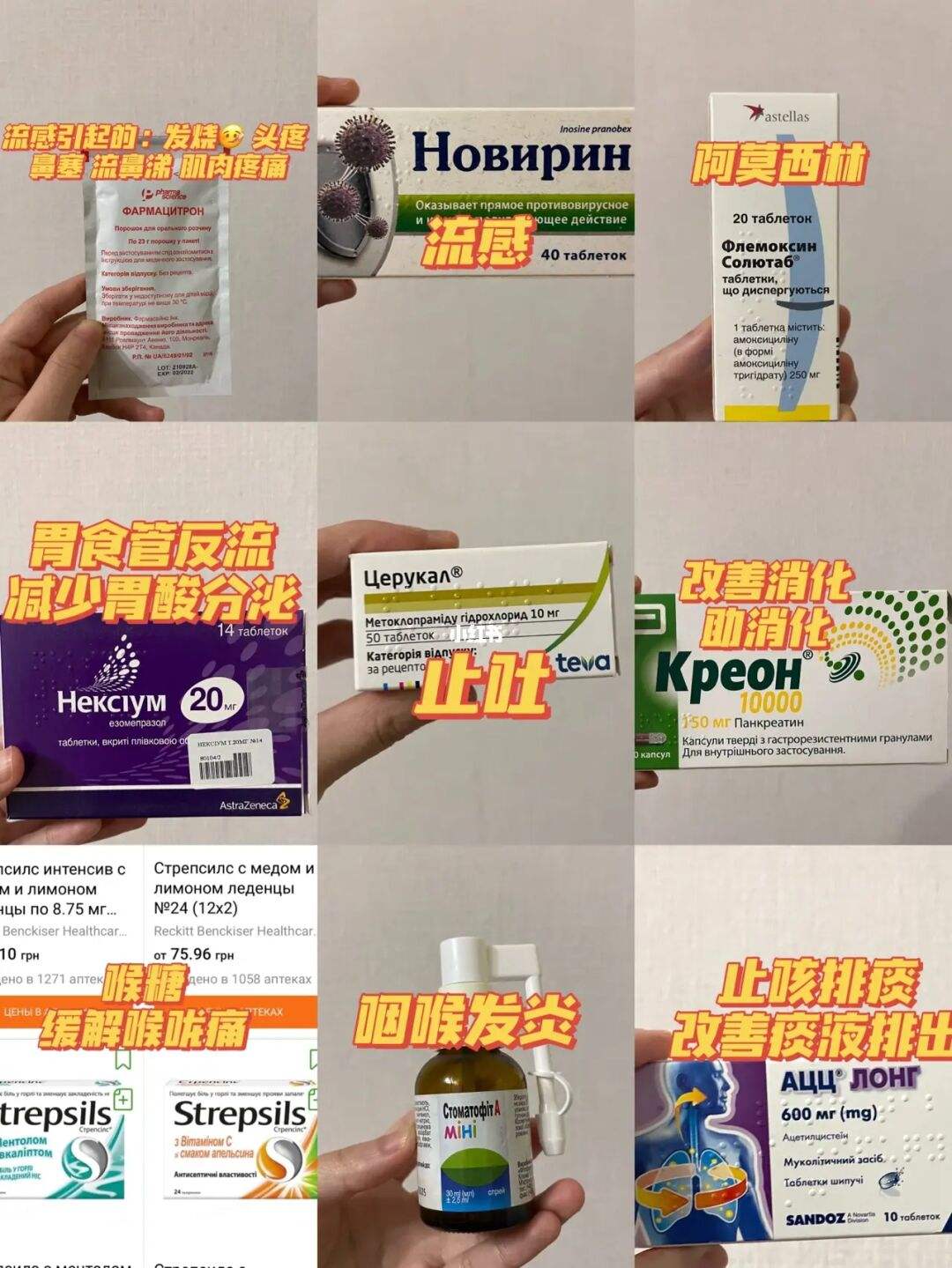 留学常用药，出国留学常用药品清单