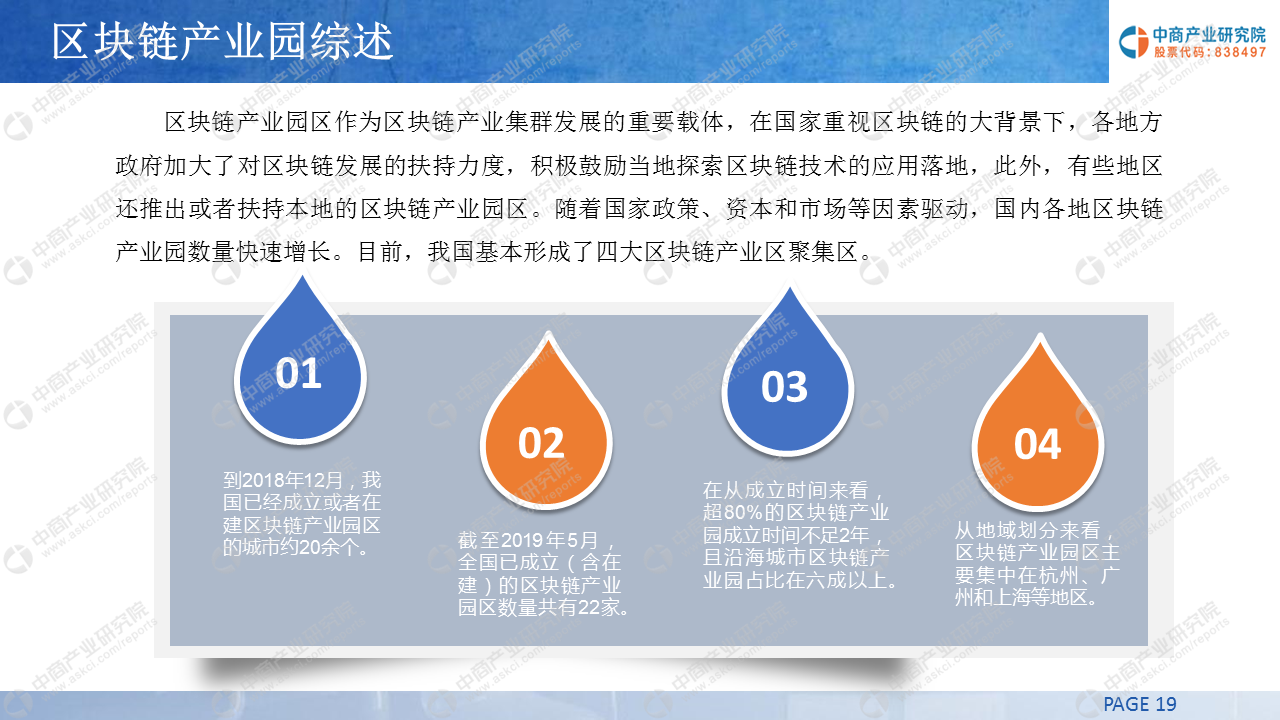 中国首批区块链产业园，中国首批区块链产业园有哪些