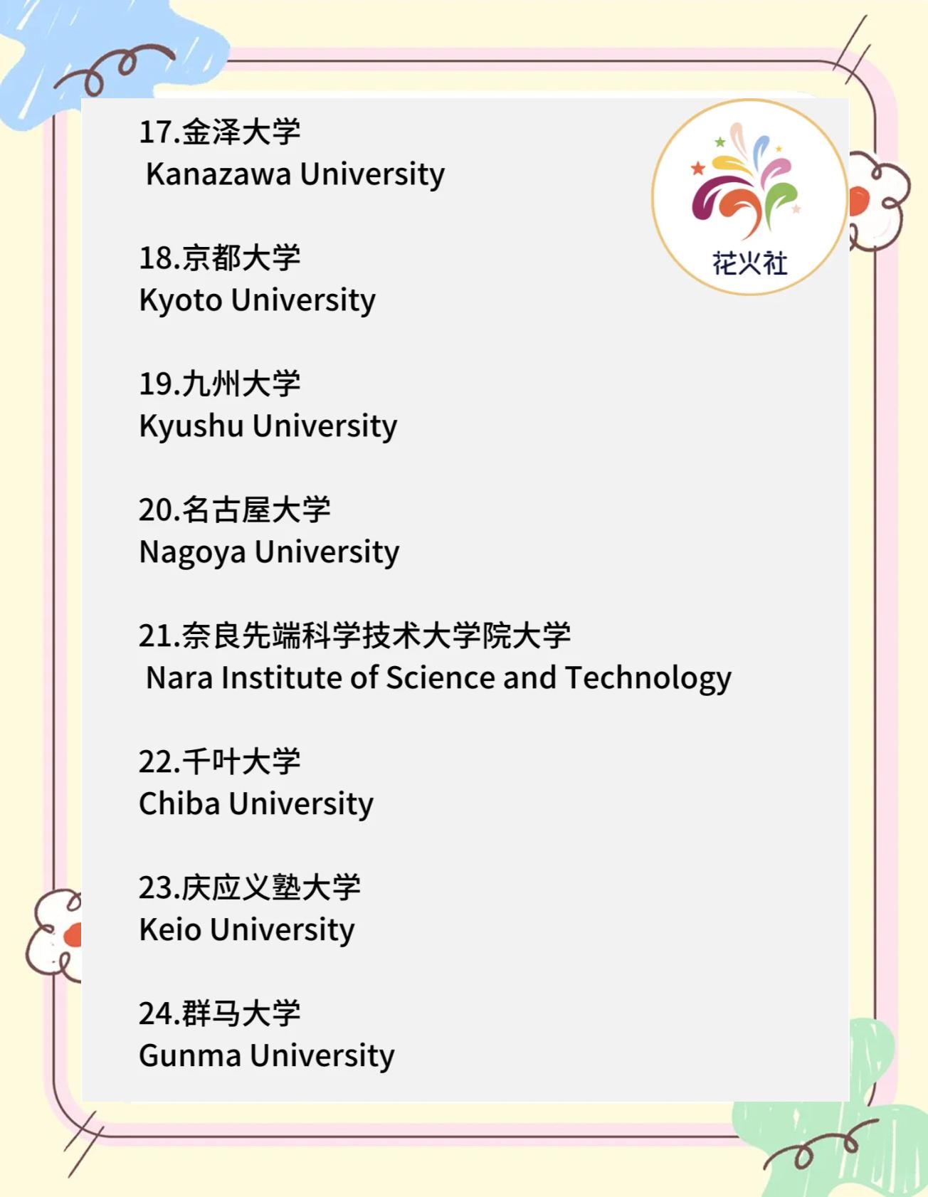 日留学国家，中国留学生日本留学